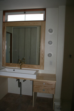 タケナカ建築 施工事例2 洗面・バスルーム