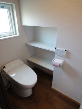 （有）藤城工務所 LDKにみんなの居場所が
ある家 トイレ